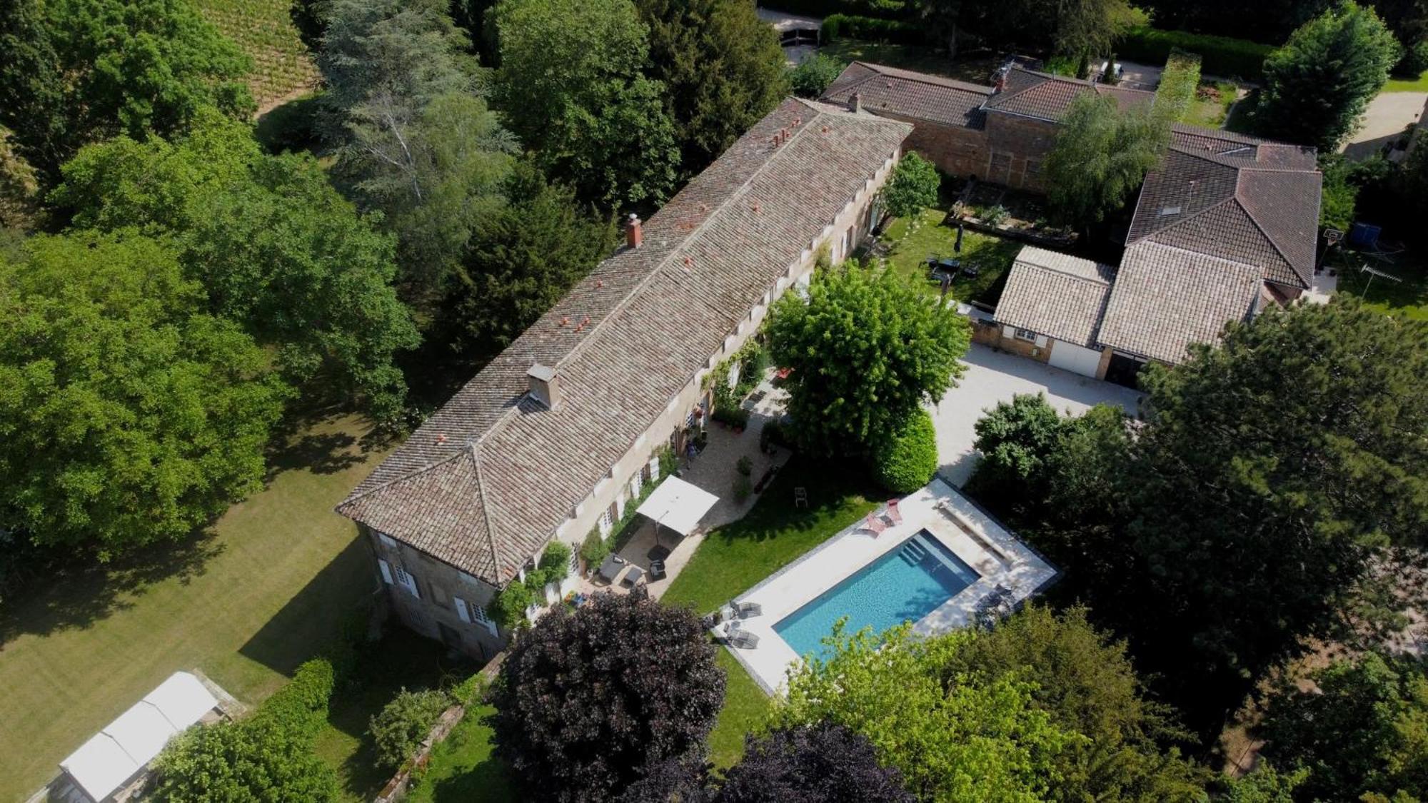 Bed and Breakfast Le Carge D'Arlay Charnay-lès-Mâcon Exterior foto